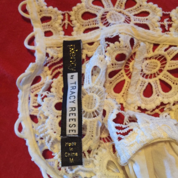 Tracy Reese Victorian Lace Blouse Size M NWOT - Picture 3 of 8